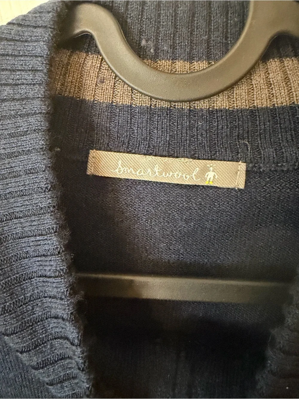 Smartwool Men's Navy Zip-Front Sweater